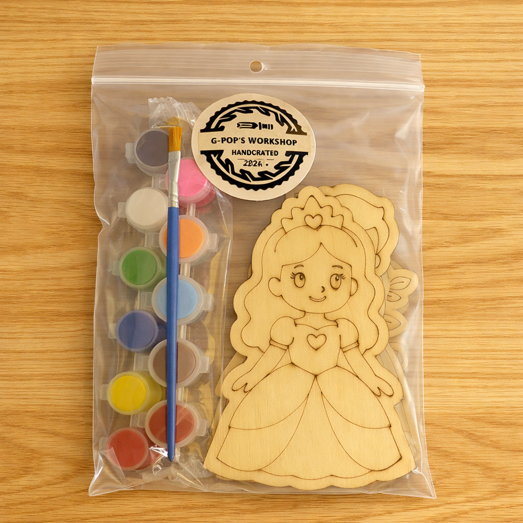 Princess Wood Paint kit