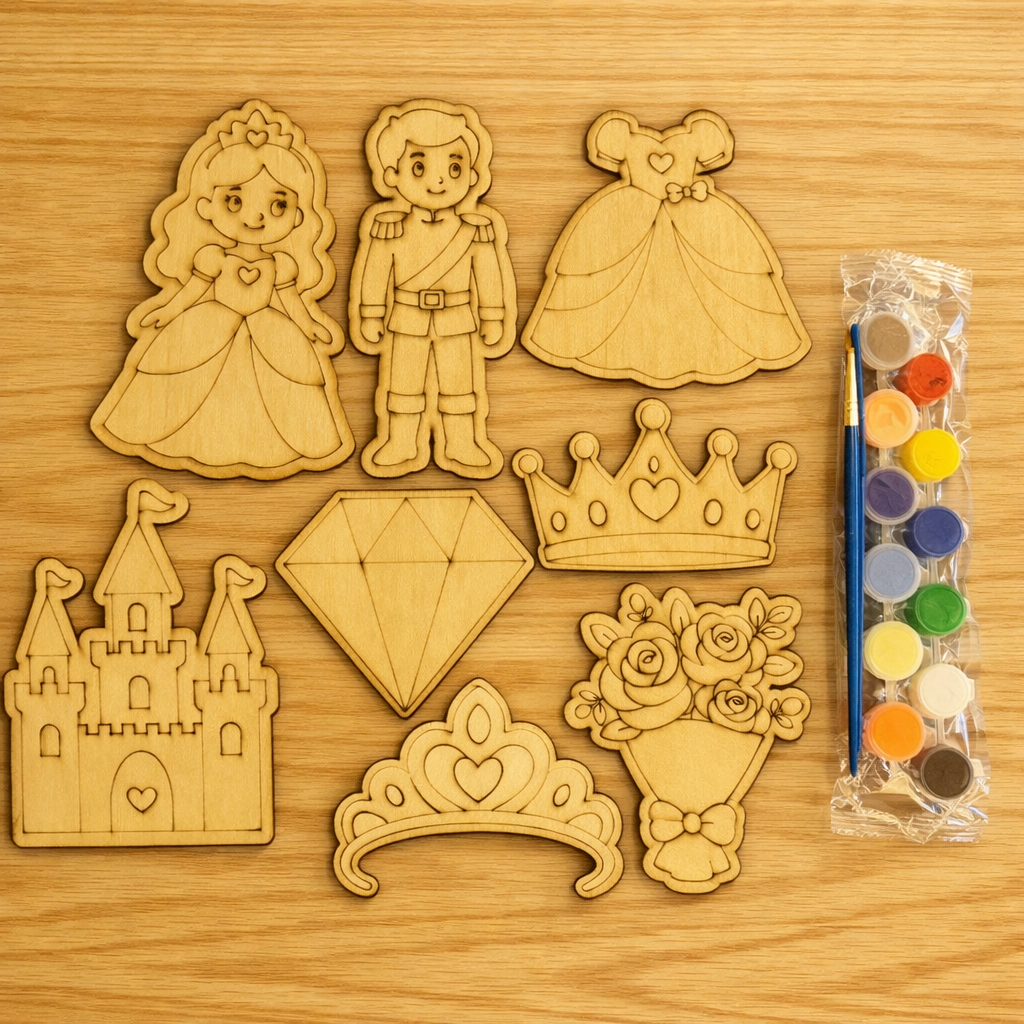 Princess Wood Paint kit