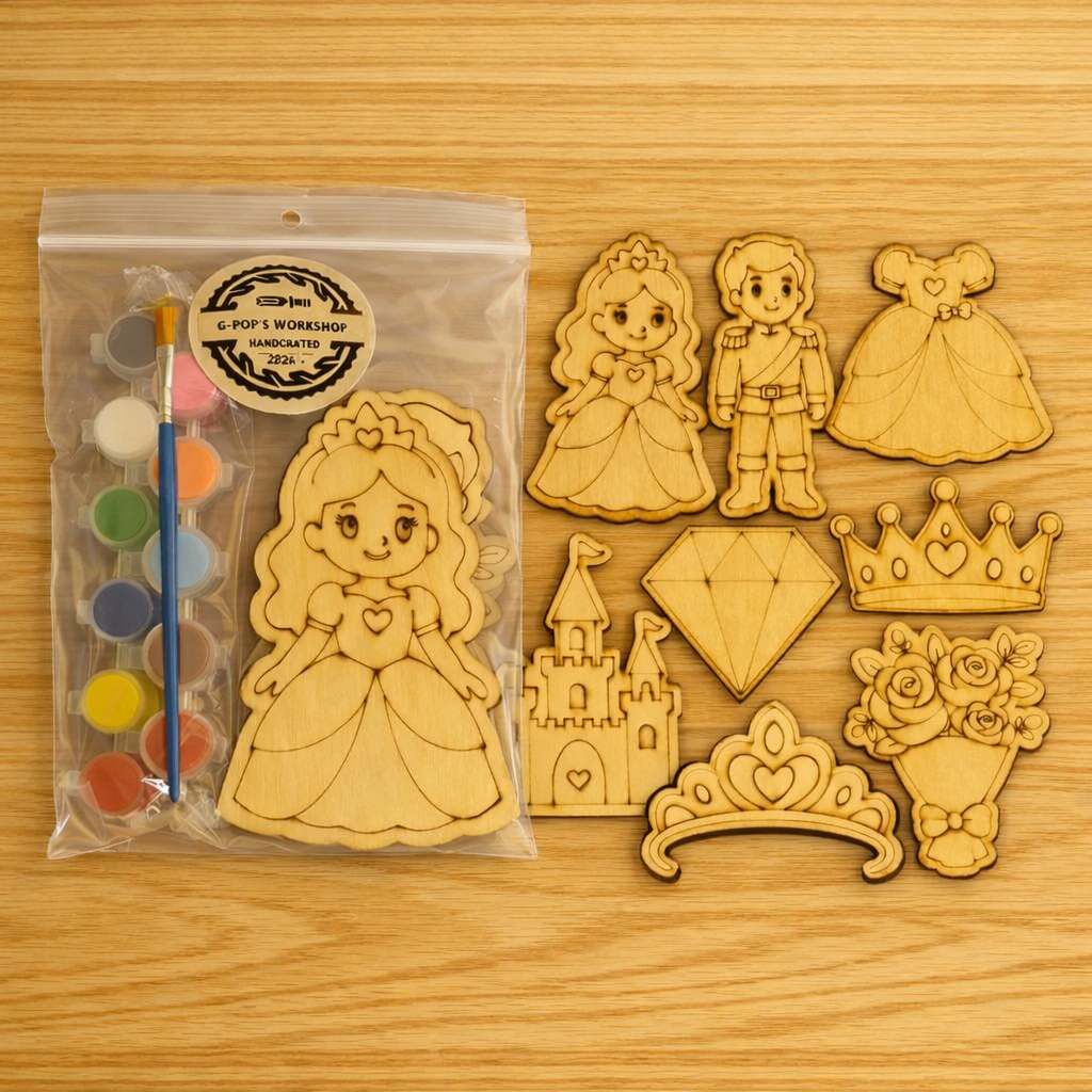 Princess Wood Paint kit