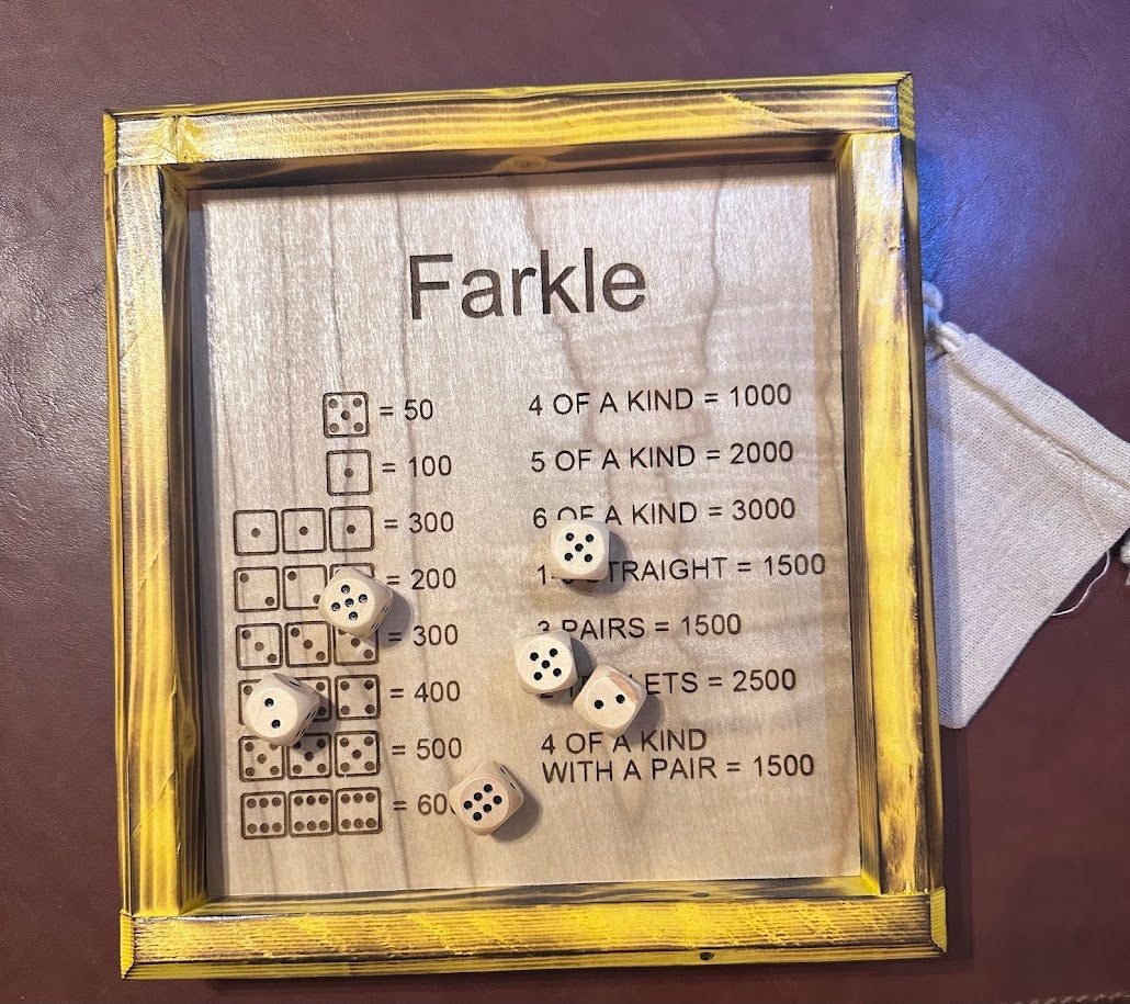 Farkle Game Board