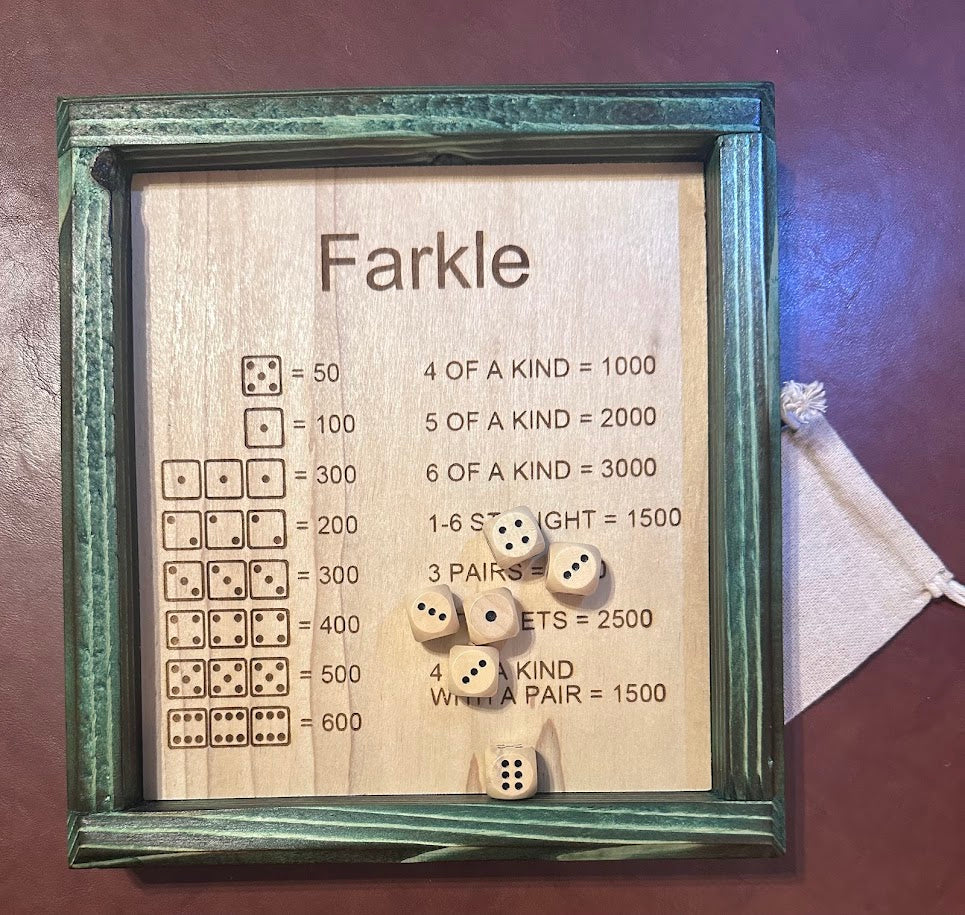 Farkle Game Board