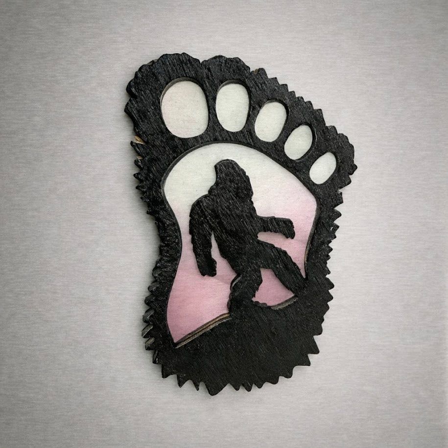 Bigfoot Fridge Magnet