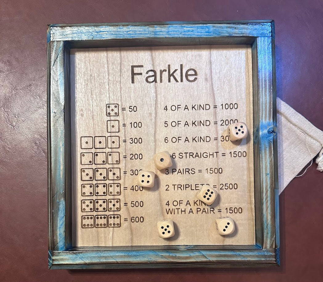 Farkle Game Board