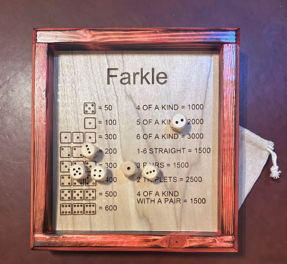 Farkle Game Board