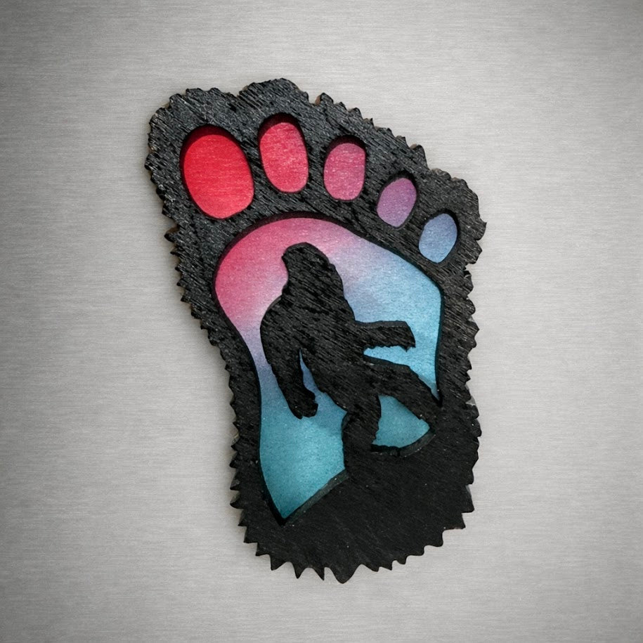 Bigfoot Fridge Magnet