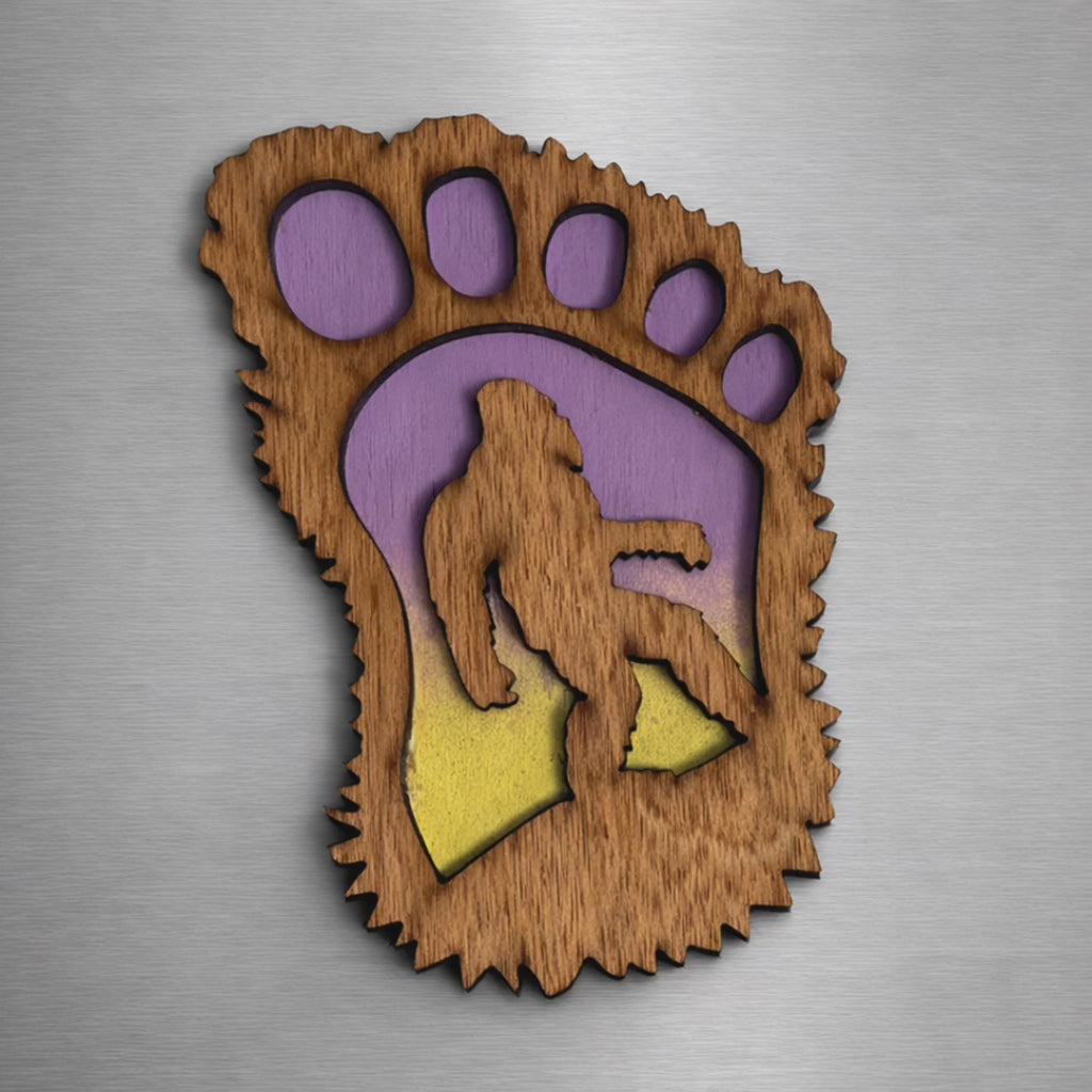 Bigfoot Fridge Magnet